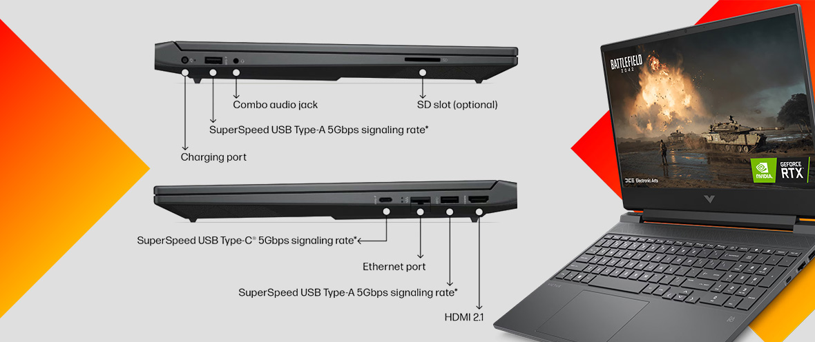 قیمت خرید لپ تاپ 15.6 اینچی اچ پی مدل Victus 15 fa1082 i5-13420H 16GB 1TB SSD RTX4050 6GB